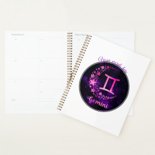 Créez votre propre gemini céleste violet Zodiac