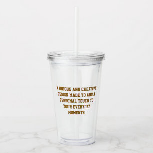 Créez Votre Propre Gobelet Transparent 16oz