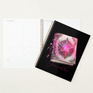 Créez votre propre Grimoire rose Pentacle