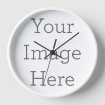 Créez Votre Propre Horloge Murale À Cadre Blanc De
