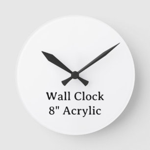 Créez Votre Propre Horloge Murale Acrylique