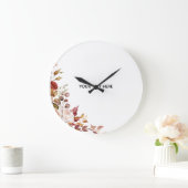 Créez Votre Propre Horloge Murale Florale (Maison)