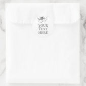 créez votre propre image texte autocollant arc-en- (Sac)