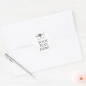 créez votre propre image texte autocollant arc-en- (Enveloppe)