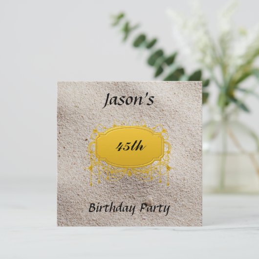 Créez votre propre invitation (Debout devant)