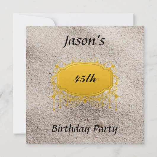 Créez votre propre invitation (Devant)