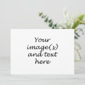 Créez Votre Propre Invitation (Debout devant)