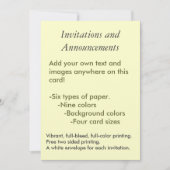 Créez votre propre invitation (Devant)