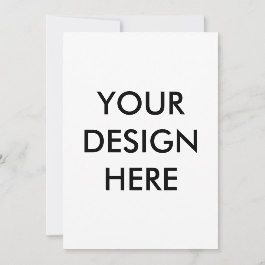 créez votre propre invitation 5x7 recto verso (Devant)