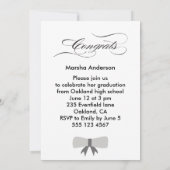 Créez votre propre invitation à photographier votr (Dos)