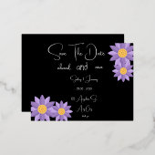 Créez votre propre invitation avec feuille d'alumi (Recto/Verso)