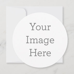 Créez votre propre invitation circulaire de 5,25"