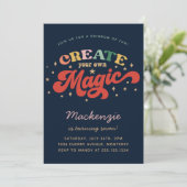 Créez votre propre invitation d'Anniversaire de en (Debout devant)