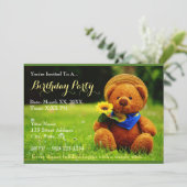 Créez votre propre invitation de fête d'anniversai (Debout devant)