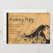 Créez votre propre invitation de fête d'anniversai (Devant)