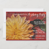 Créez votre propre invitation de fête d'anniversai (Devant)