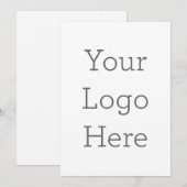 Créez votre propre invitation de logo (Devant / Derrière)