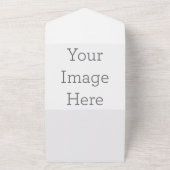 Invitation tout en un, papier: Signature mat, Enveloppes: Aucune (Dehors)