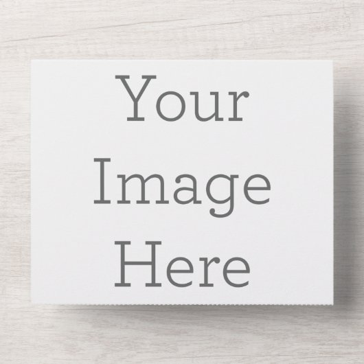 Invitation tout en un, papier: Signature mat, Enveloppes: Aucune (Recto)