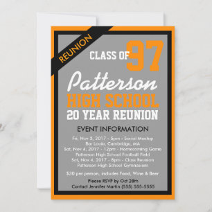 Créez votre propre invitation de réunion de classe