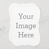 Créez votre propre invitation de support 5" x 7" (Devant / Derrière)