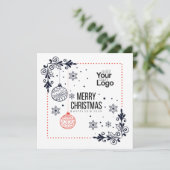 Créez votre propre invitation de vacances pour ent (Debout devant)