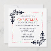 Créez votre propre invitation de vacances pour ent (Dos)