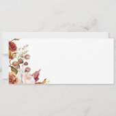 Créez Votre Propre Invitation Florale (Dos)