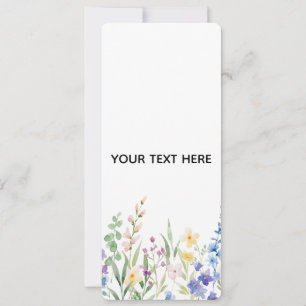 Créez Votre Propre Invitation Florale