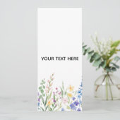 Créez Votre Propre Invitation Florale (Debout devant)