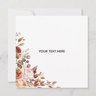 Créez Votre Propre Invitation Florale