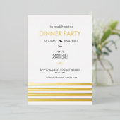 Créez votre propre invitation Foil (Debout devant)