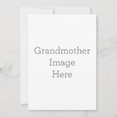 Créez votre propre invitation grand-mère (Devant)