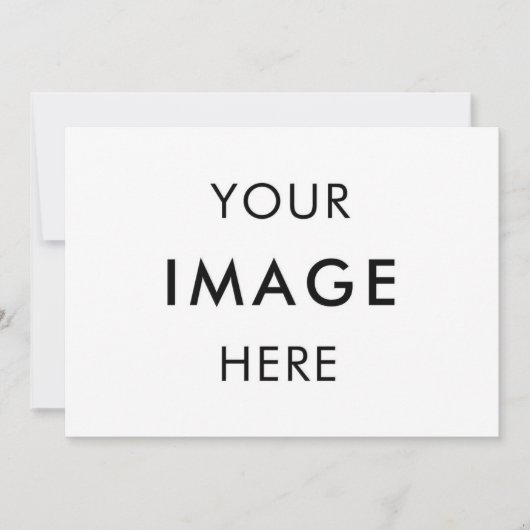 Créez Votre Propre Invitation noir&blanc 5" x 7 (Devant)