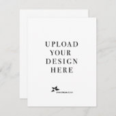 Créez votre propre invitation Portrait 4.25x5.5 (Devant / Derrière)