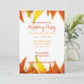 Créez votre propre invitation pour la fête d'anniv (Debout devant)