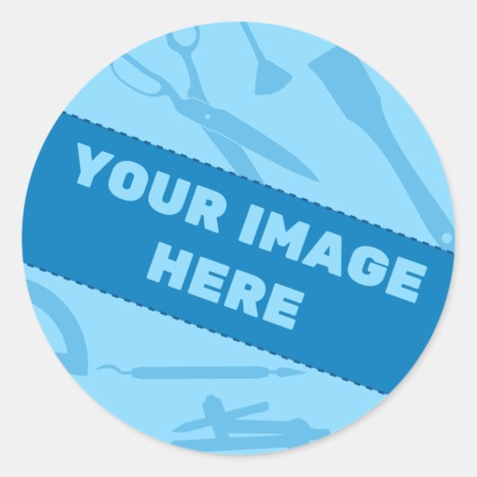 Créez votre propre jeu de stickers ronds (Devant)