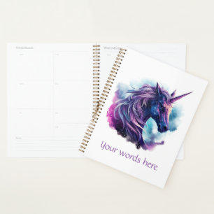 Créez votre propre licorne mythique violette