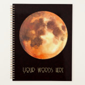 Créez Votre Propre Lune Orange Mystique (Devant)