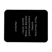 Créez votre propre Magnet de devis d'inspiration (Horizontal)