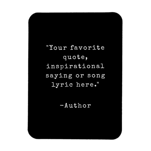 Créez votre propre Magnet de devis d'inspiration (Vertical)