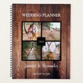 Créez votre propre mariage de collage photo rustiq (Devant)