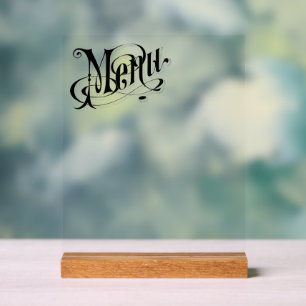 Créez Votre Propre Menu de Style Vintage Personnal