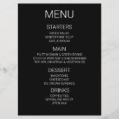 Créez Votre Propre Menu Personnalisé (Devant)