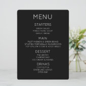 Créez Votre Propre Menu Personnalisé (Debout devant)
