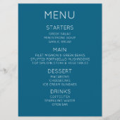 Créez Votre Propre Menu Personnalisé (Devant)