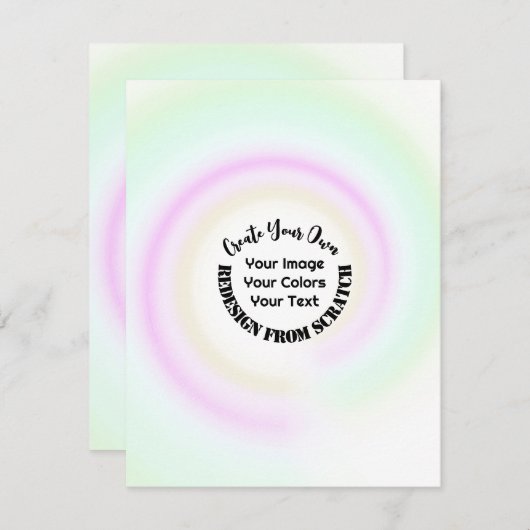 Créez Votre Propre Modèle (Devant / Derrière)