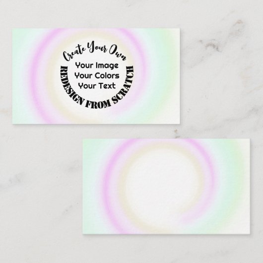 Créez Votre Propre Modèle (Devant / Derrière)