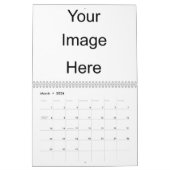 Créez votre propre modèle de calendrier de photo (Mar 2026)