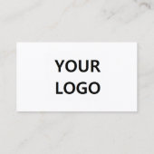 Créez votre propre modèle de carte de visite promo (Dos)